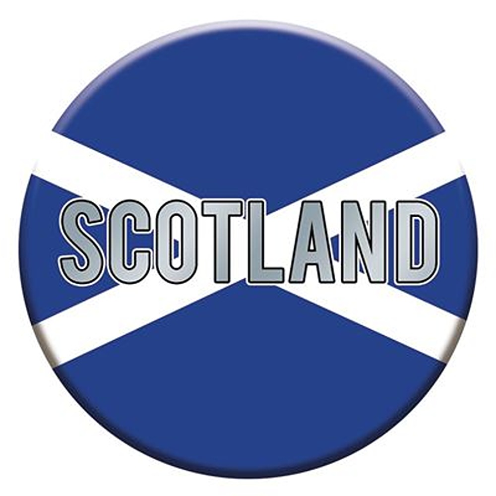 15cm Scotland Football Rugby Badge