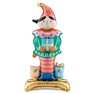Party Deco 34 inch Standing Elf Foil Balloon