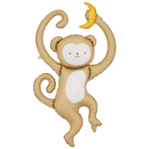 Party Deco 35 inch Cheeky Monkey Foil Balloon