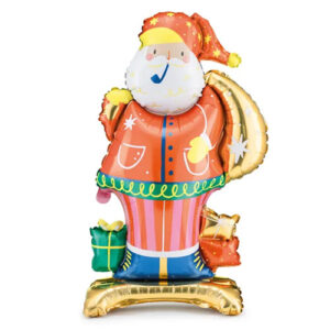 Party Deco 42 inch Standing Santa Foil Balloon