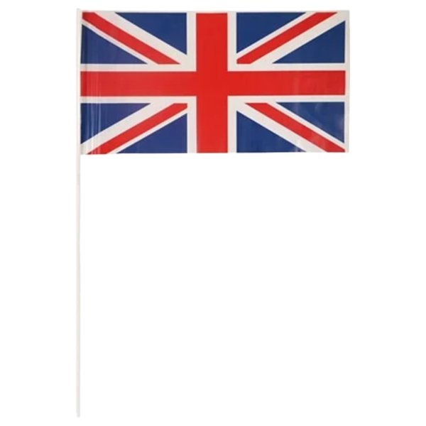 Great Brittan Hand Flag 62cm Plastic Stick