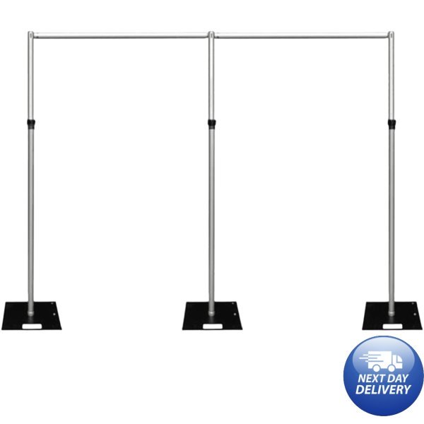 3x6M Telescopic Pipe and Drape Stand Kit