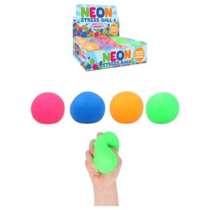 7cm Stretchy Stress Ball 4 Assorted (12pk)