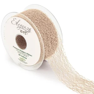 Eleganza Nude 50mm x 20m Web Ribbon