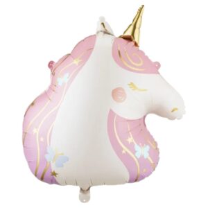 Party Deco 24 inch Unicorn Head Foil Balloon