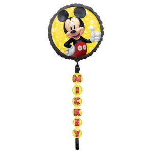 Anagram 67 inch Mickey Mouse Forever Airwalker Tail Foil Balloon