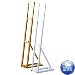 Metal Mini 130-240cm Extendable Backdrop Sequin Wall Stand (Available In Gold & White)