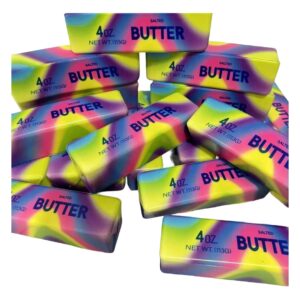 13cm Small Rainbow Butter Squishy (12pk)