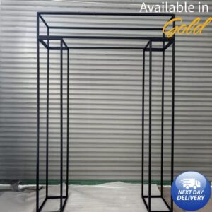 Multi Use 2.1M x 1.68M Collapsible Rectangular Metal Plinth Box Frame