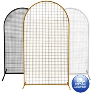 Mesh Arch Stand 2.1M x 1.2M Backdrop Various Colours