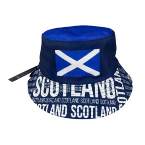 Scotland National Flag Print Bucket Hat