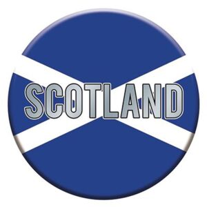 15cm Scotland Football Rugby Badge