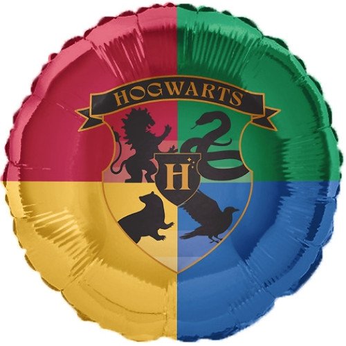 Unique 18 inch Harry Potter Houses Round Foil Balloon