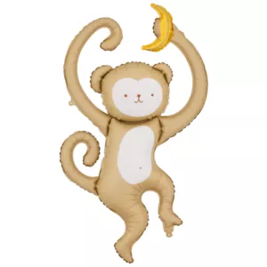 Party Deco 35 inch Cheeky Monkey Foil Balloon
