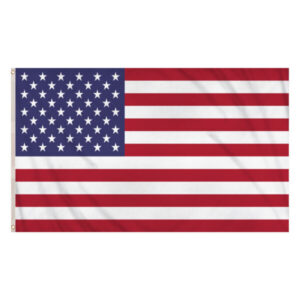 5ft x 3ft USA Polyester Flag Double Stitched