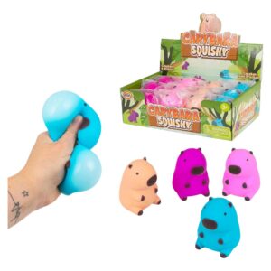 8cm Cutie Capybara Squeezy Toy (12pk)