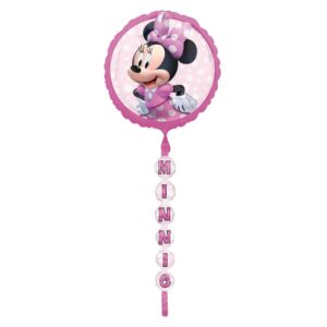 Anagram 67 inch Minnie mouse Forever Tail Airwalker Foil Balloon