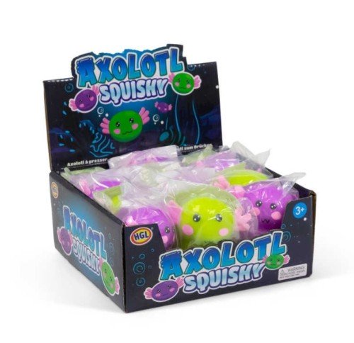 Axolotl Squishy Toy (12pk)