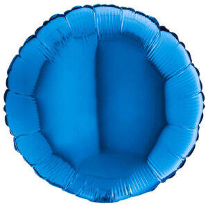 Grabo 18 inch Round Blue Foil Balloon