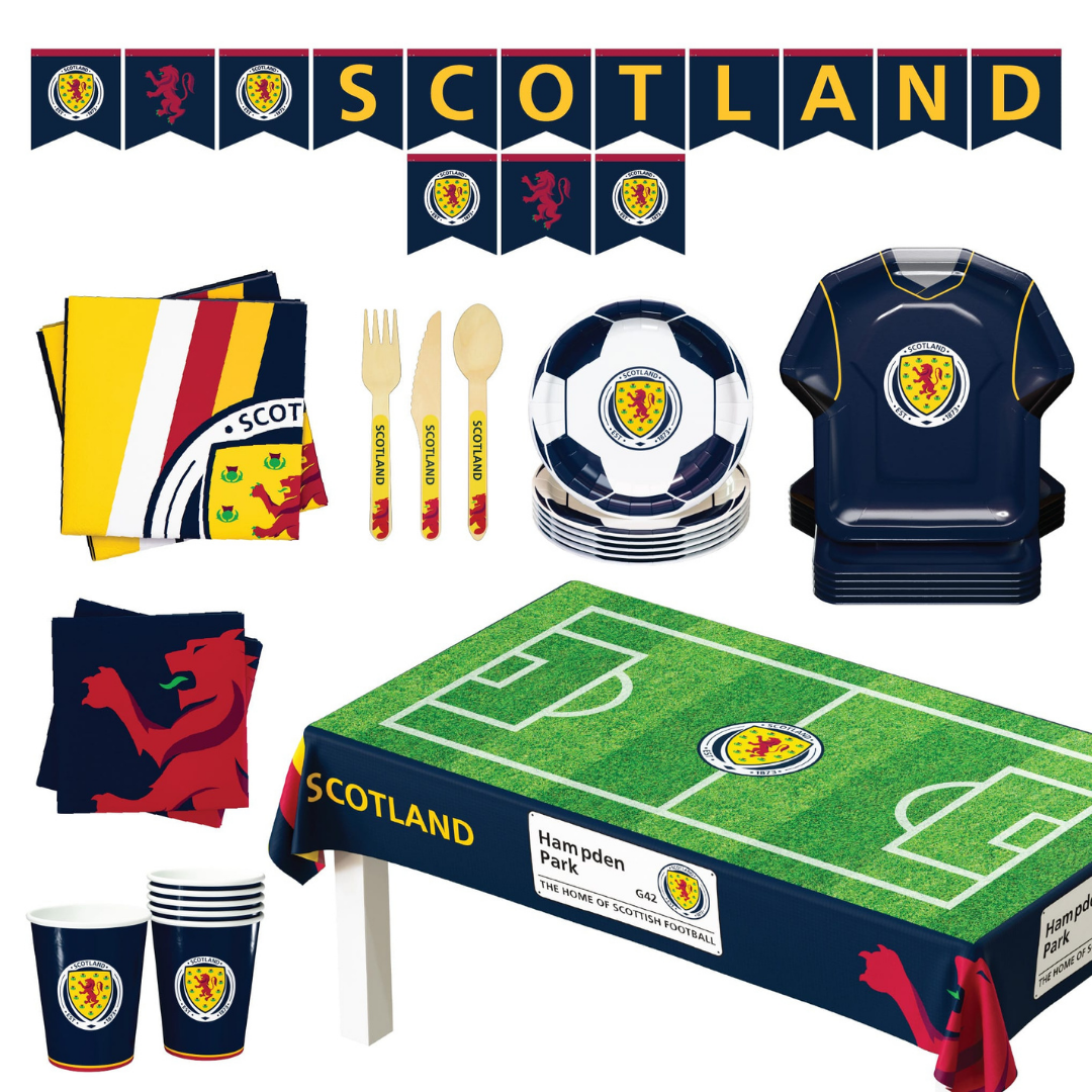 Official Party Supplies 44pc Official Scotland Football Party Box For 6 Guests - Image 3