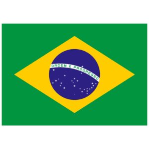 5ft x 3ft Large Brazilian Flag