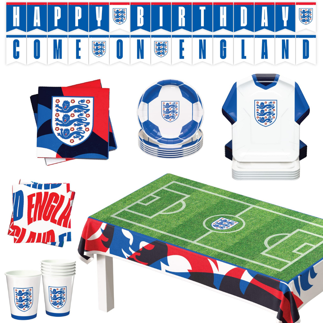 Official Party Supplies 44pc Official England Football Party Box For 6 Guests - Image 3