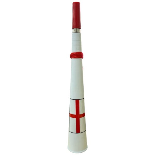 England Supporters Plastic Horn with St George Cross