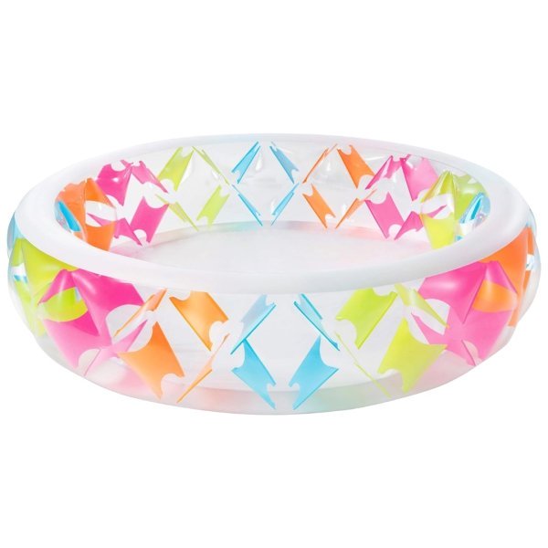 INTEX 2.29m x 56cm Swim Center Pinwheel Inflatable Pool