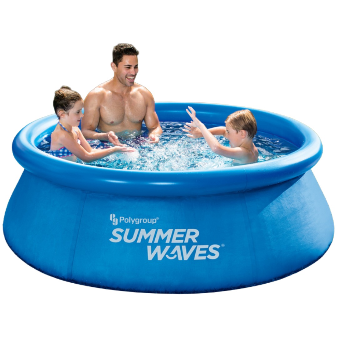 M.Y Splash 7ft Quick Set Round Inflatable Pool