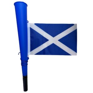 Scotland Supporters Plastic Woofer Horn With Scottish Flag