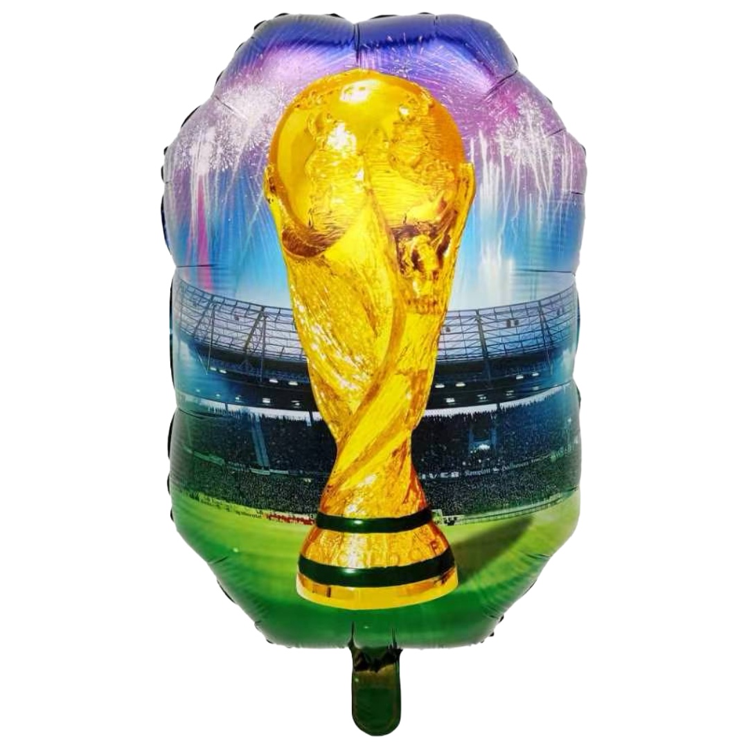 B4U 15 x 23 inch World Cup Trophy Foil Balloon (6pk)