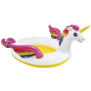 INTEX 2.72m x 1.93m x 1.04m Mystic Unicorn Spray Inflatable Pool