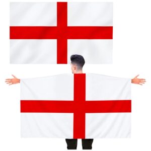 England 5ft x 3ft St George Flag With Sleeve