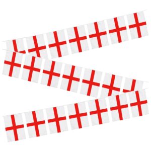 20 x 30cm England St George Flag Bunting (24)