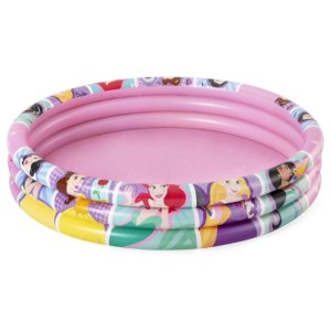 Bestway 1.22m x25cm Disney Princess 3 Ring Paddling Inflatable Pool