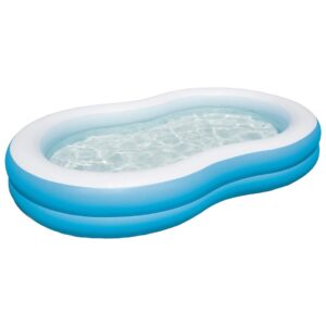 Bestway 2.62m x 1.57m Blue Big Lagoon Family Inflatable Pool