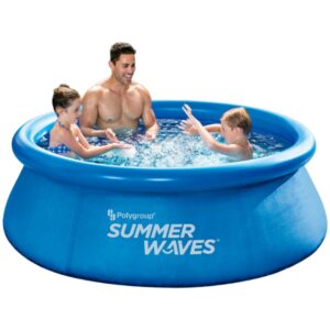 M.Y Splash 7ft Quick Set Round Inflatable Pool