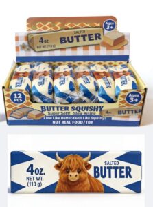 Small Scotland Highland Cow Butter Squishy (12pk)