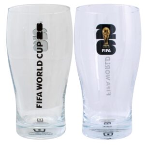 Official FIFA World Cup Football 2026 Glass