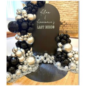 4 x 3ft Black Medium Balloon and Event Displays Floor Mat