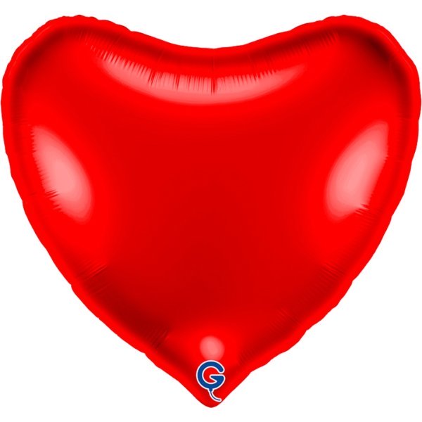 Grabo 36 inch Red Heart Foil Balloon