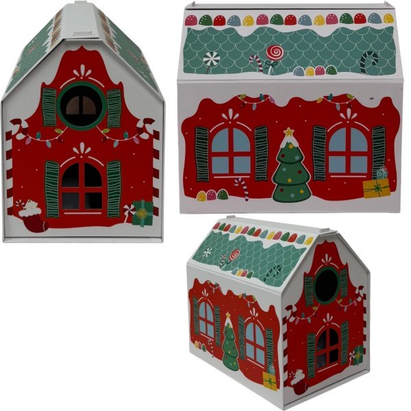 B4U Exclusive Large Elf Arrival Christmas House