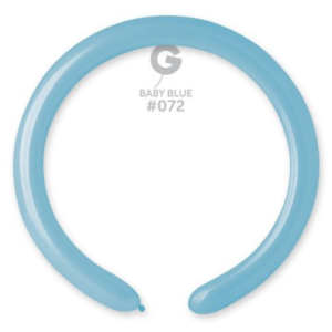Gemar Baby Blue #072 2" Modelling Latex Balloons (100)