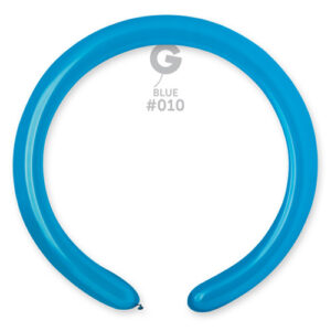 Gemar Blue #010 2" Modelling Latex Balloons (100)