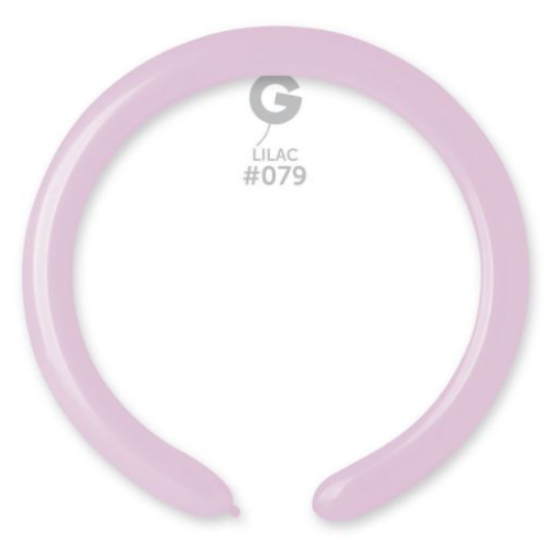 Gemar Lilac #079 2" Modelling Latex Balloons (100)