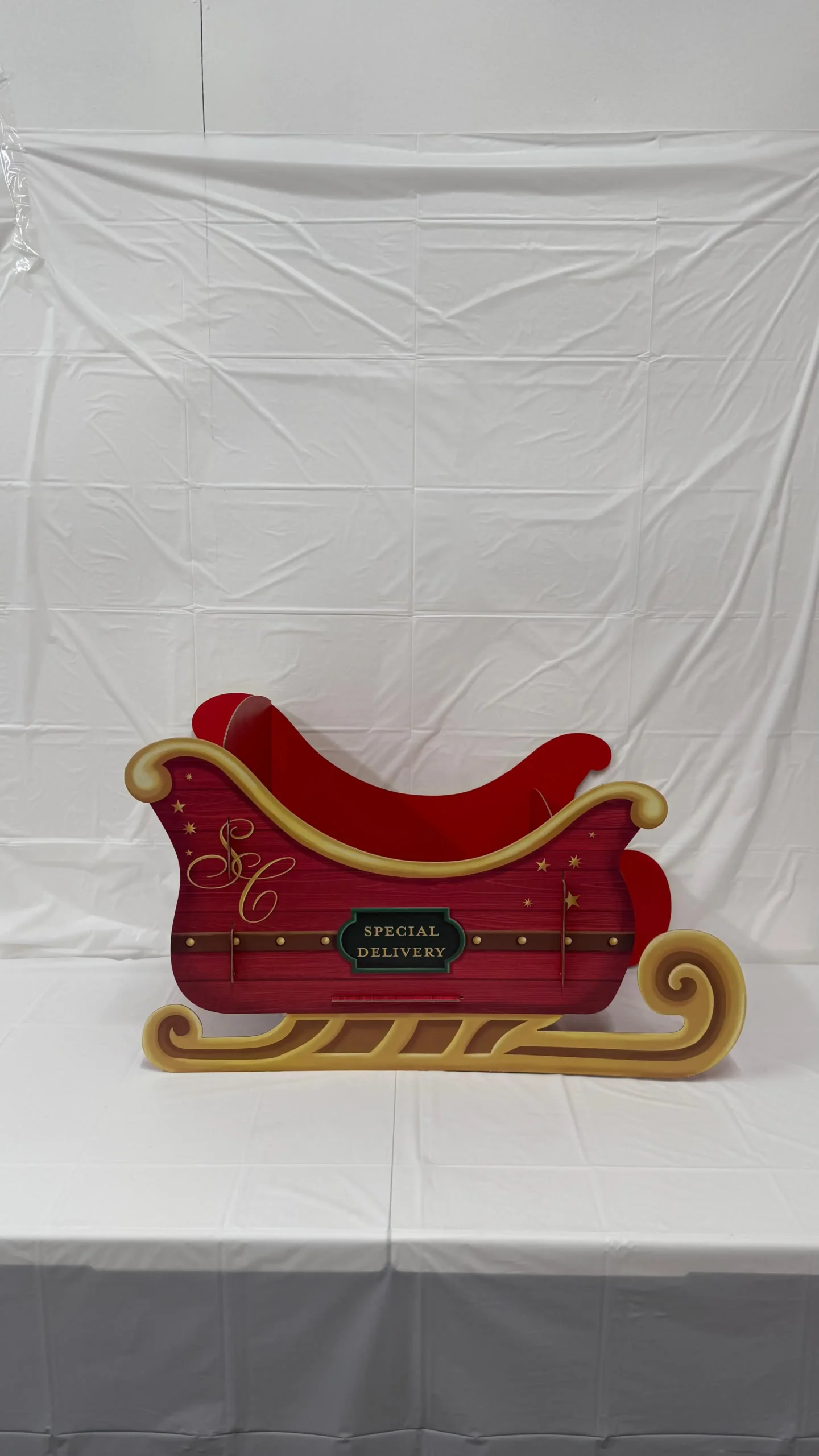 Large Christmas Santa's Gift Sleigh (12pk) - Image 2
