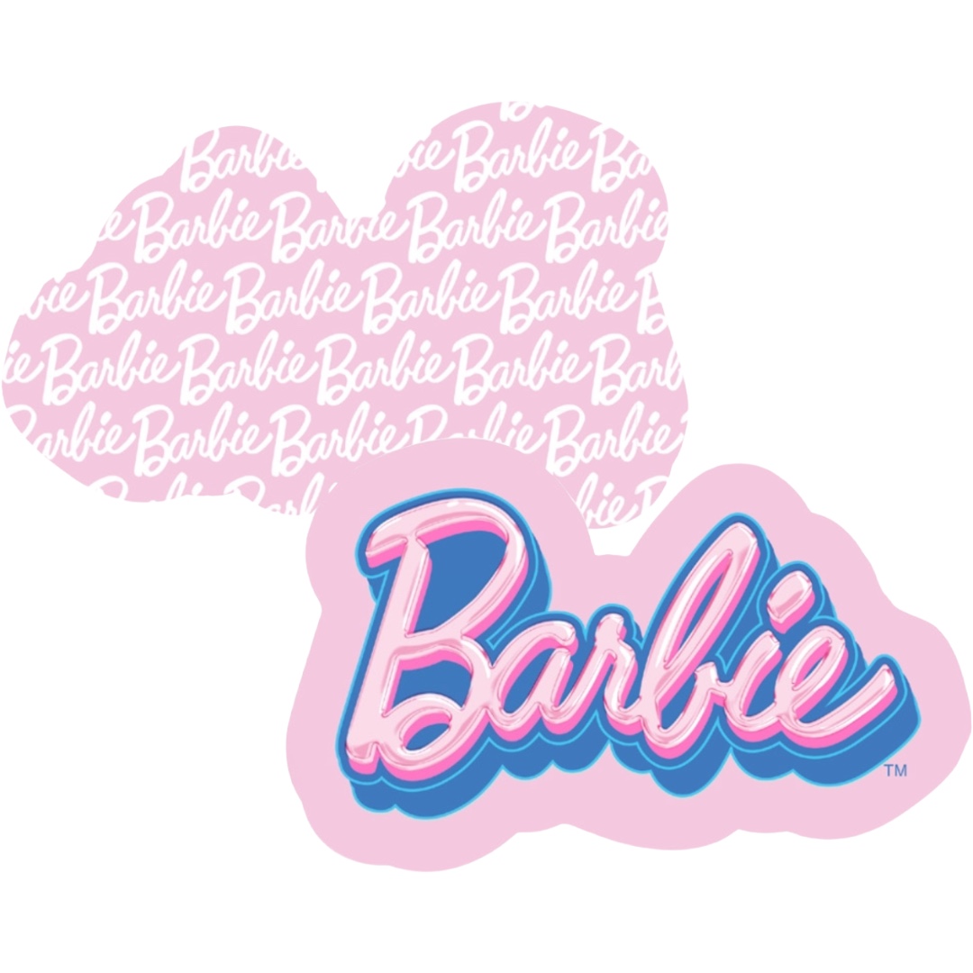 Unique 36 inch Barbie Logo Foil Balloon