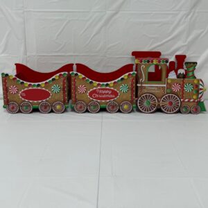 Small Gingerbread Sweet Express Train Gift Display