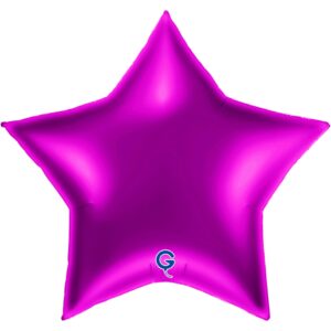 Grabo 36 inch Purple Star Foil Balloon