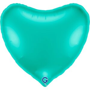 Grabo 36 inch Tiffany Heart Foil Balloon